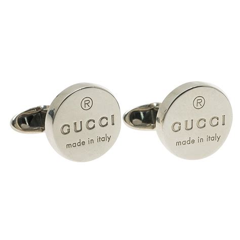 fake gucci cufflinks|gucci cufflinks silver.